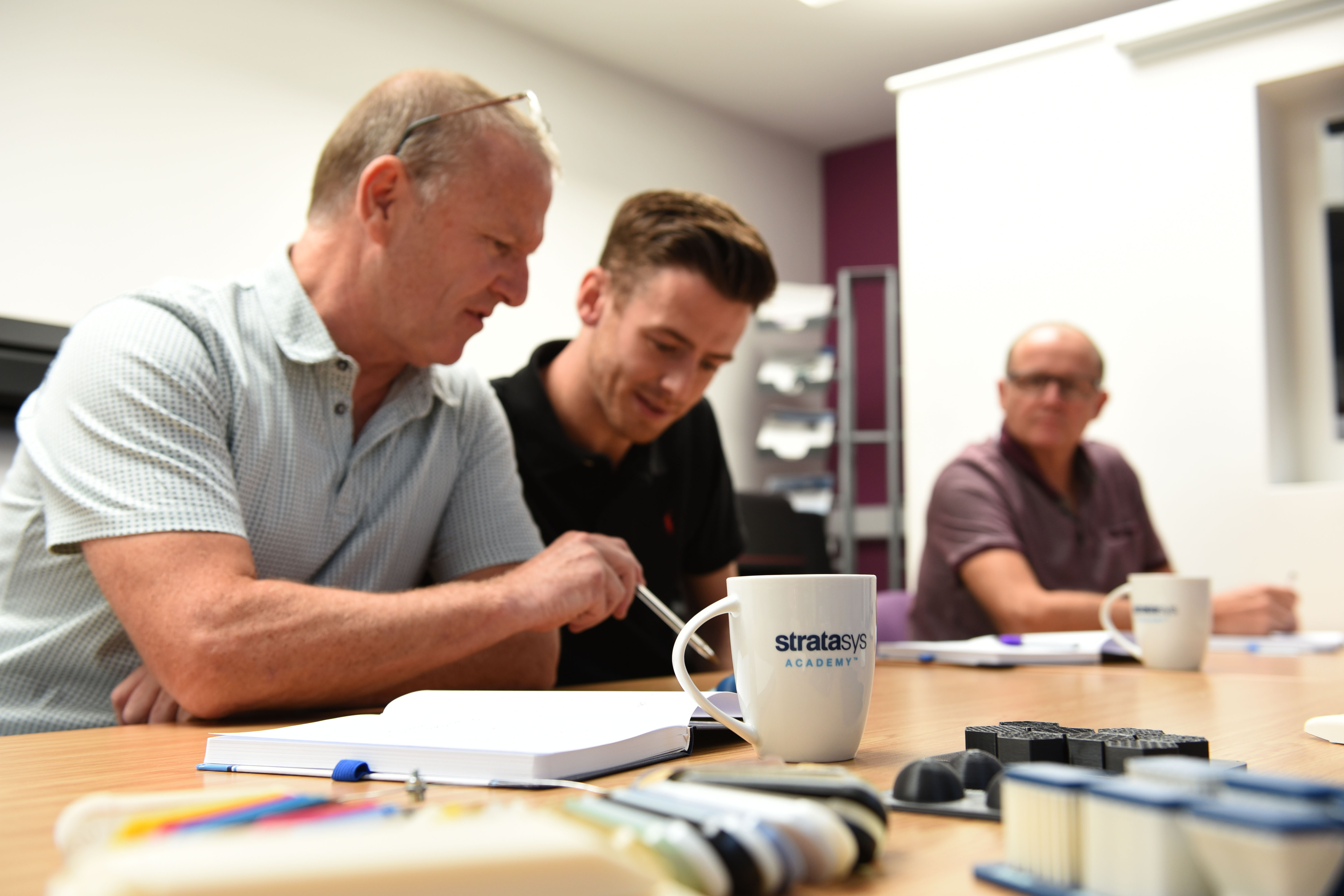 Group Discussion at a Stratasys Authorised Training Centre